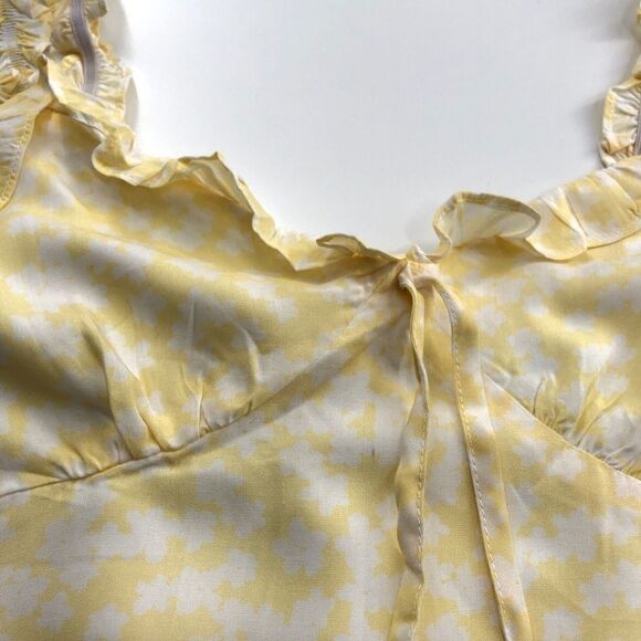 Charlie‎ Holiday Fable Yellow Top Size XS - Picture 5 of 10